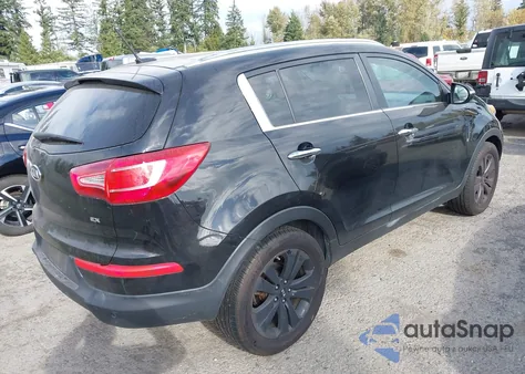 2011 Kia Sportage Ex from USA, damaged, VIN KNDPC3A28B7034141